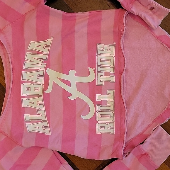 Fun Striped Bama Sweatshirt M - Picture 2 of 6
